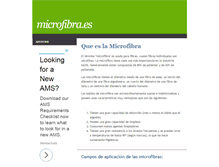 Tablet Screenshot of microfibra.es